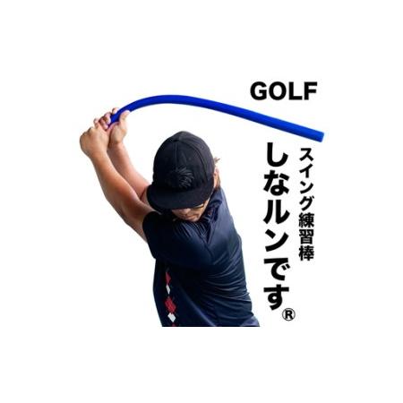 ふるさと納税 ゴルフスイング練習器具 青いしなルンです しなるスイング練習棒90cm・500g ストレートタイプ / 矯正 しなるんです しなり系 [パ.. 高知県高知市