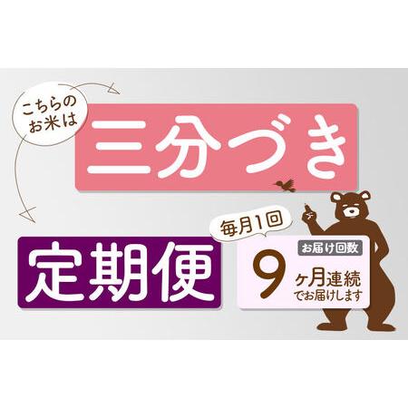 ふるさと納税 R8産 新米予約 《定期便9ヶ月》秋田県産 あきたこまち 2kg【3分づき】(2kg小分け袋) 2026年産 令和8年産 お届け周期調整可能 隔.. 秋田県北秋田市の画像