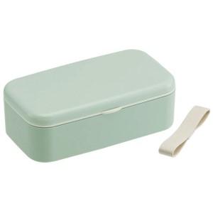ふるさと納税 箸付き 弁当箱 600ml 1段 バイオマス PLB6HB セピア カラー グリーン 奈良県奈良市 skt100 スケーター 668371 奈良県奈良市