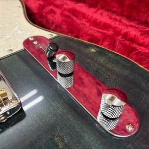 ふるさと納税 ギター テレキャスター 型 telecaster 桐 藍染 ハンドメイド 徳島県海陽町の画像