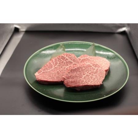 ふるさと納税 厳選松阪牛赤身ステーキ450g(150g×3P)MA14 三重県明和町