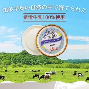 ふるさと納税 ジェラード 常滑牛乳使用 110ml×6カップ【3カ月定期便】 愛知県常滑市の画像