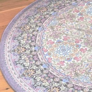 ふるさと納税 【訳あり 数量限定】ファインペイント カーペット 1枚 【楕円長方形】 130×190cm ラベンダー SH-3703C 大阪府泉大津市_2