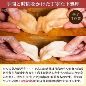 ふるさと納税 「博多もつ鍋３種の味食べ比べ！3ヶ月定期便」2人前〜3人前【海鮮あごだし醤油(明太とろろ風味)・海鮮あごだし醤油(柚子しょうが風.. 福岡県福岡市_2