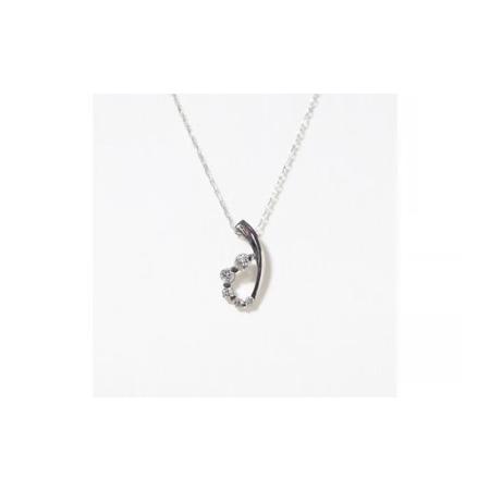 ふるさと納税 プラチナ 0.12ct グラデーションダイヤモンドペンダント 山梨県 甲斐市 BQ-204 山梨県甲斐市の画像