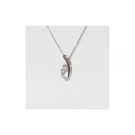 ふるさと納税 プラチナ 0.12ct グラデーションダイヤモンドペンダント 山梨県 甲斐市 BQ-204 山梨県甲斐市の画像