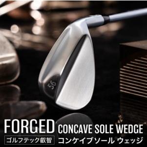 ふるさと納税 コンケイブソール ウェッジ / 国産 軟鉄鍛造 フォージド ゴルフクラブ ゴルフ用品 FORGED ゴルフテック叡智 048BD02N 兵庫県市川町