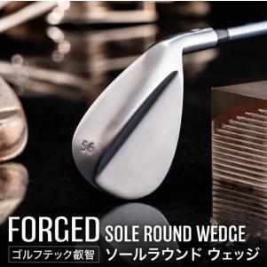 ふるさと納税 ソールラウンド ウェッジ / 国産 軟鉄鍛造 フォージド ゴルフクラブ ゴルフ用品 FORGED ゴルフテック叡智 048BD01N. 兵庫県市川町