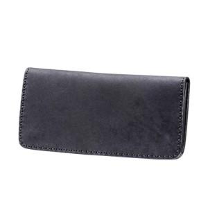 ふるさと納税 豊岡財布 haaki Leather ロングウォレット HLW305 / ネロ / 長財布 薄型 財布 サイフ ブランド 小銭入れなし 牛皮革 プエブロレザ.. 兵庫県豊岡市の画像