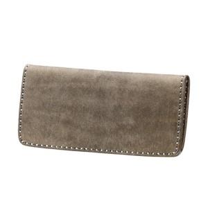 ふるさと納税 豊岡財布 haaki Leather ロングウォレット HLW305 / グリージオ / 長財布 薄型 財布 サイフ ブランド 小銭入れなし 牛皮革 プエブ.. 兵庫県豊岡市の画像