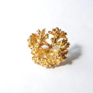 ふるさと納税 [nico]パセリブローチ (カラー:ゴールド)_0254-003-T07-1 東京都台東区