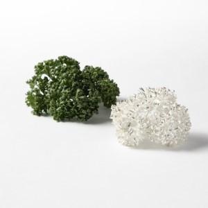 ふるさと納税 [nico]パセリブローチ (カラー:シルバー)_0254-003-T07-2 東京都台東区