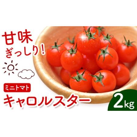 ふるさと納税 ミニトマト キャロルスター 約2kg ますだふぁーむ[7月上旬-11月末頃出荷]熊本県 南阿蘇村 キャロルスター 野菜 旬 夏野菜 トマ.. 熊本県南阿蘇村