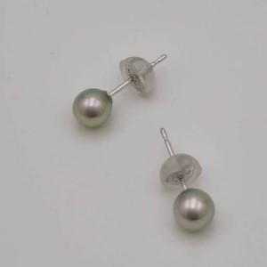 ふるさと納税 真珠 ピアス 4.5 mm K10WG アクセサリー パール ジュエリー 三重 伊勢 志摩 真珠 パール アコヤ真珠 アコヤ貝 あこや 冠婚葬祭 慶.. 三重県志摩市