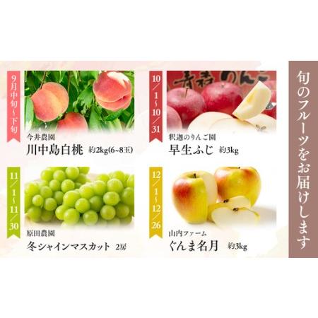 ふるさと納税 ひらかわ旬リレー　4回定期コース【hi-0999-012】 青森県平川市_2