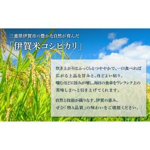 ふるさと納税 【特A評価】令和7年産 伊賀米コシヒカリ20kg（精米）　お米 米 白米 こしひかり ごはん 三重県 名張市 三重県名張市_1