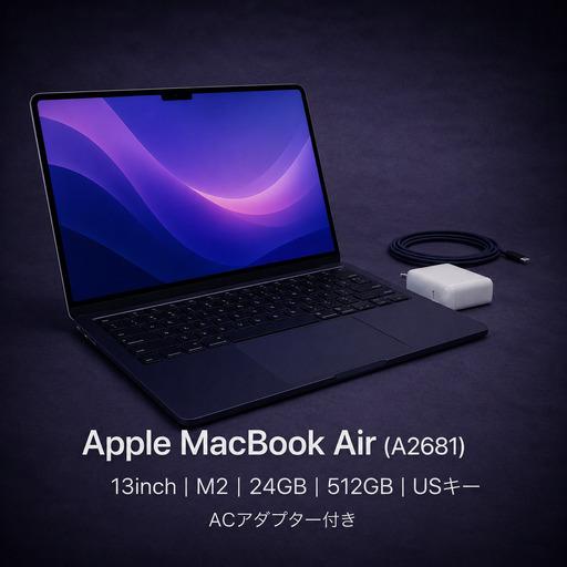 ふるさと納税 [厳選整備済|法人リースアップ品]MacBook Air 13インチ M2 / 24GB / 512GB SSD|★美品・動作確認済[現品限り] 476-03 神奈川県秦野市