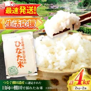 ふるさと納税 [生活応援キャンペーン中!!] [R7年度産米] 棚田米『ひなた米』 4kg (2kg×2袋) [木場中山間管理組合][OCM994] 長崎県川棚町