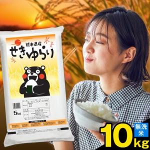 ふるさと納税 米 南関町 せきゆらり 無洗米 10kg[7-14日以内に出荷予定(土日祝除く)]熊本県産 国産 無洗米 こめ コメ 10キロ 熊本県南関町