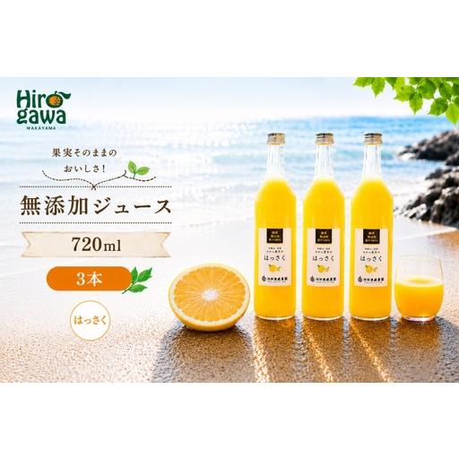 ふるさと納税 はっさく 100% ジュース / 八朔 ストレート 果汁 無添加 柑橘 和歌山 11000円 720ml ※北海道・沖縄・離島への配送不可 //drink .. 和歌山県広川町