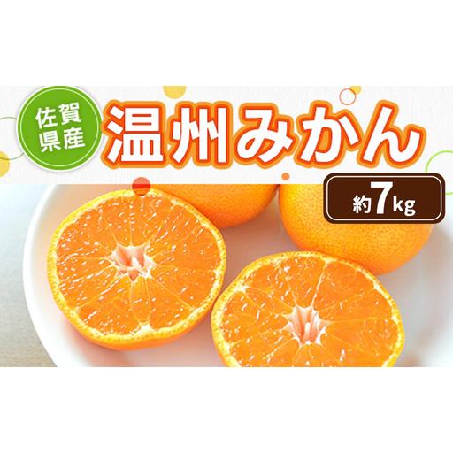 ふるさと納税 みかん 佐賀県産 温州みかん約7kg 果物 フルーツ ミカン デザート ※配送不可:離島 佐賀県鳥栖市