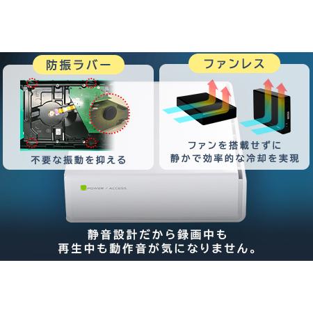 ふるさと納税 【115-01】ロジテック HDD 6TB USB3.1(Gen1) / USB3.0 国産 TV録画 省エネ静音 外付け ハードディスク【LHD-EN60U3WSWH】 長野県伊那市_2