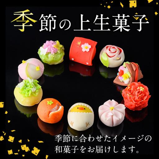 ふるさと納税 i246-k 【敬老の日ギフト】季節の上生菓子セット(10個