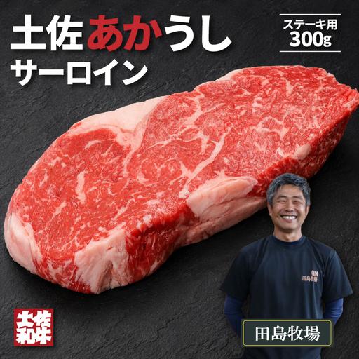 ふるさと納税 土佐 あかうし 赤牛 赤身 サーロイン ステーキ用 300g | あか牛 牛肉 希少 ブランド 国産 ギフト 冷凍 贈答 高知県 南国市 高知県南国市