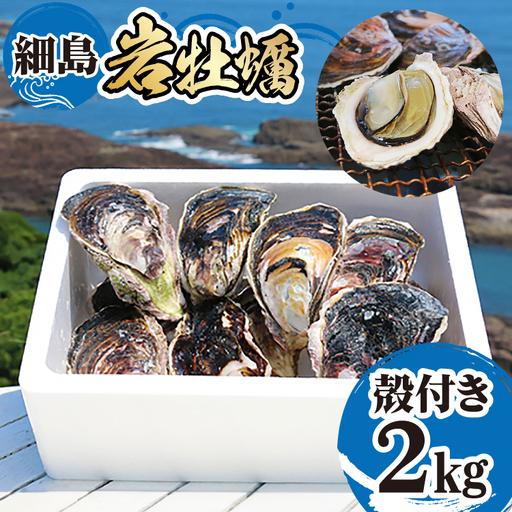 ふるさと納税 [期間限定発送]牡蠣 岩牡蠣 殻付き 細島 岩ガキ 約 2kg 宮崎県日向市