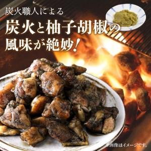 ふるさと納税 飯塚産ほなみ赤鶏炭火焼【A5-291】手軽 炭火焼鳥 鶏肉 天然塩 レトルト食品 お酒のお供 福岡県飯塚市｜furunavi｜02