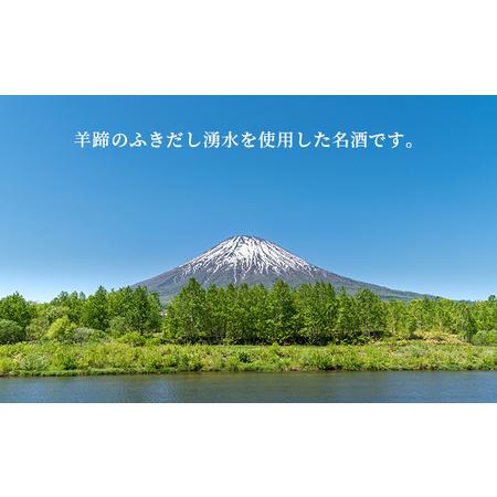 ふるさと納税 名水酒【京極】純米酒・本造り 1升×2本セット 北海道京極町 京極 純米酒 本造り