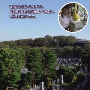 ふるさと納税 ふるさとのお墓守りサービス お墓の現状確認コース 1回分＜谷石材店＞ 京都府亀岡市