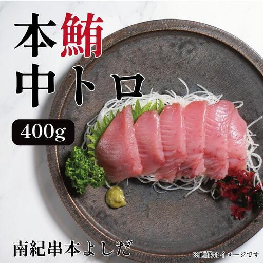 ふるさと納税 南紀串本よしだ 本鮪 中トロ サク400g 和歌山県高野町