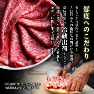 ふるさと納税 近江牛 すき焼き しゃぶしゃぶ 約600g A5 近江牛 滋賀県豊郷町 |  | 04