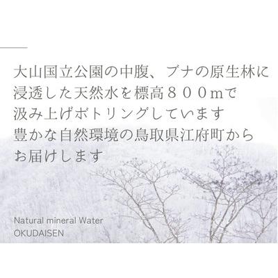 ふるさと納税 【定期便3回】天然水奥大山 2リットル12本×3回 3ヶ月連続 計36本 ミネラルウォーター 軟水 ペットボトル 2L みず 0613 鳥取県江府町の画像