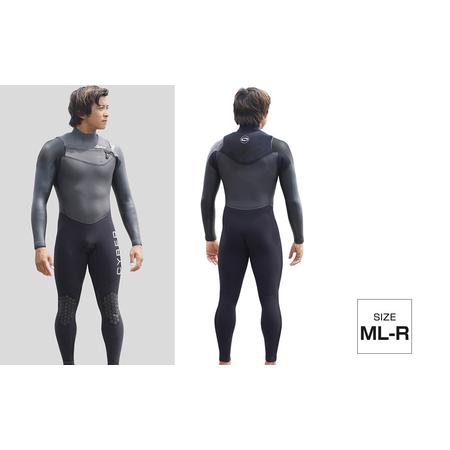 ふるさと納税 ウェットスーツ CYBER 5/3mm起毛 CHEST-ZIP フルスーツ WINTER仕様 ML-R.サイズ 神奈川県海老名市