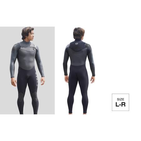 ふるさと納税 ウェットスーツ CYBER 5/3mm起毛 CHEST-ZIP フルスーツ WINTER仕様 L-Rサイズ 神奈川県海老名市