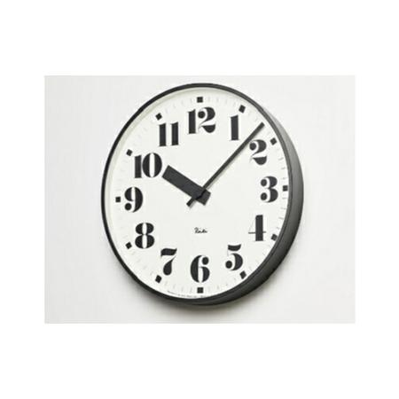 ふるさと納税 RIKI PUBLIC CLOCK /（WR17-06）Lemnos レムノス 時計 工芸品 装飾品 民芸品 伝統技術 インテリア 掛け時計  FAD-0357 富山県高岡市_1