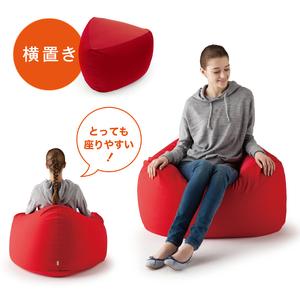 ふるさと納税 MOGU 三角フィットソファ BK（ブラック）【離島 配送不可】 兵庫県三木市の画像
