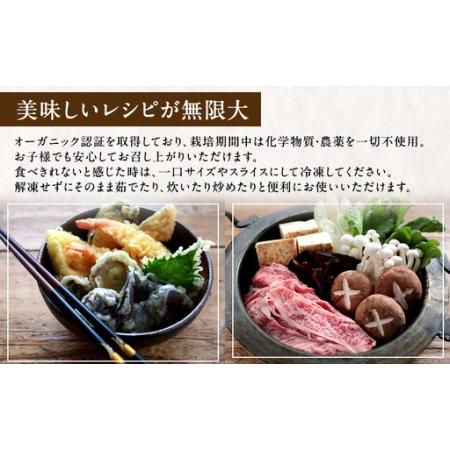 ふるさと納税 【 産地直送 】 有機JAS 生しいたけ定期便 1kg×6ヶ月 オーガニック しいたけ きのこ 野菜 岡山県 玉野市 栽培期間中化学肥料.. 岡山県玉野市