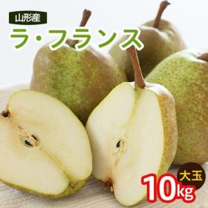 ふるさと納税 山形のラ・フランス大玉10キログラム(20〜28玉4L〜6L
