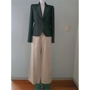 ふるさと納税 シルクパンツ　ベージュ　丹後シルク_装飾品・工芸品 女性・レディース 洋服   装飾品・工芸品  洋服 _【1128225】 京都府与謝野町の画像