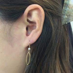 ふるさと納税 K18 あこや真珠3.5mm　ピアス APE4771 山梨県甲府市_1