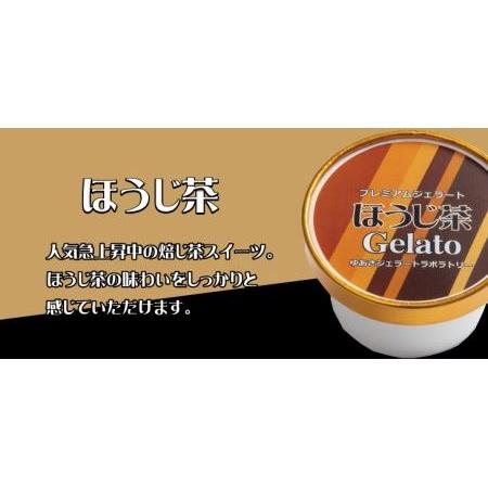 ふるさと納税 プレミアムジェラート ほうじ茶12個セット アイスクリームセット 100mlカップ ゆあさジェラートラボラトリー【ntbt700-07】 和歌山県太地町