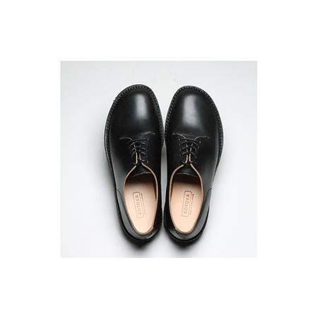 ふるさと納税　KOTOKA紳士靴　一枚革ダービー　KTO2002　ブラック　26.0cm　奈良県大和郡山市