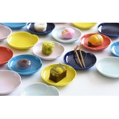 ふるさと納税 【波佐見焼】イロトリドリ桃皿6枚セット 食器 皿