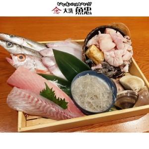 ふるさと納税 定期便 6ヶ月 鮮魚店「魚忠」 厳選鮮魚セット 大洗 厳選 旬 魚 さかな_AS002 茨城県大洗町_1