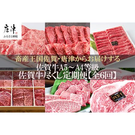 ふるさと納税 「定期便全6回」 佐賀牛づくし 寄附翌月から発送 ふるさと納税 「定期便全6回」 佐賀牛づくし 寄附翌月から発送