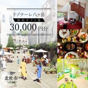 リゾナーレ八ヶ岳　宿泊券　星野リゾート　優待券　旅行券 ふるさと納税 リゾナーレ八ヶ岳 宿泊ギフト券（30,000円分） 星野