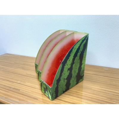 ふるさと納税 ファイルボックス SECTOR＜スイカ・オレンジ＞ 静岡県清水町 